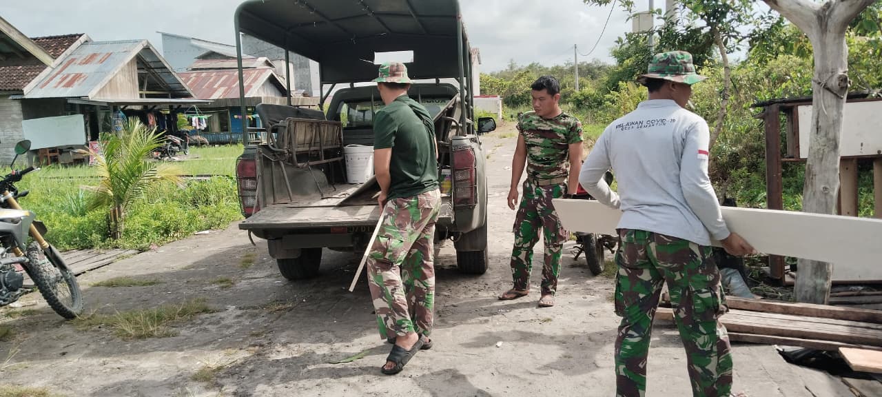 Semangat Gotong Royong dan Harapan Warga Mengiringi Pelaksanaan TMMD Ke-128