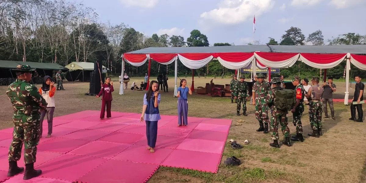 Gladi Penutupan TMMD 128 Digelar, Satgas Pastikan Acara Berjalan Lancar