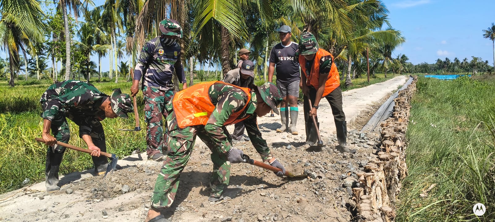 Jalan 1,2 Kilometer TMMD Disiapkan Dukung Aktivitas Ekonomi Masyarakat