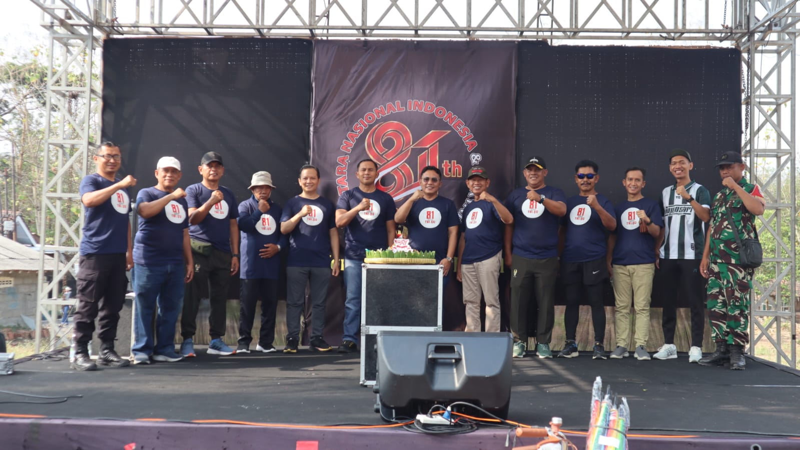 Kodim 0729/Bantul Gelar Olahraga Sehat Rayakan Ulang Tahun TNI ke-81