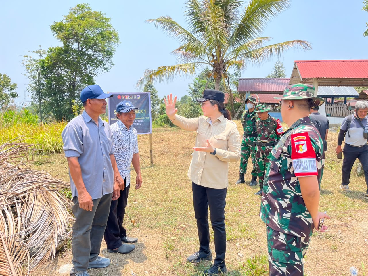 Bupati Poso dan Dandim Kunjungi Desa Leboni untuk Tinjau Proyek MCK