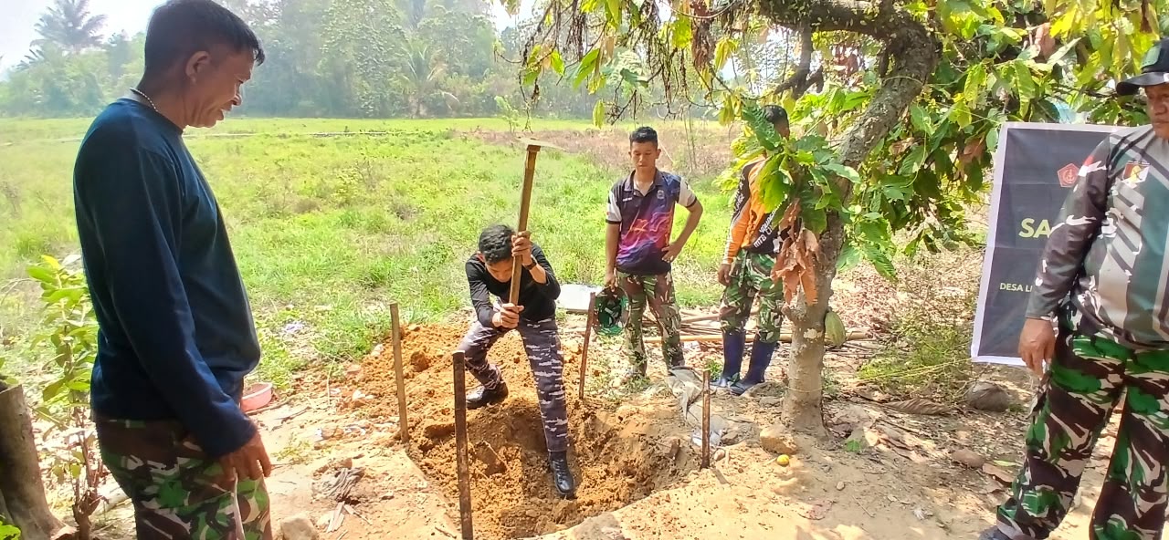Proyek MCK di Tiku Djobu Dimulai oleh Satgas TMMD Reguler ke-130