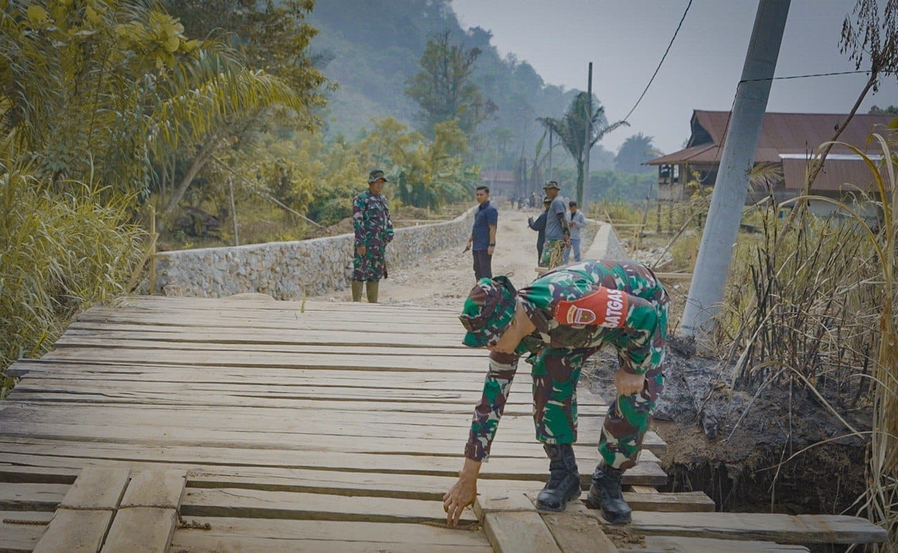 Dansatgas TMMD ke-130 Berikan Motivasi kepada Prajurit di Luwu Timur
