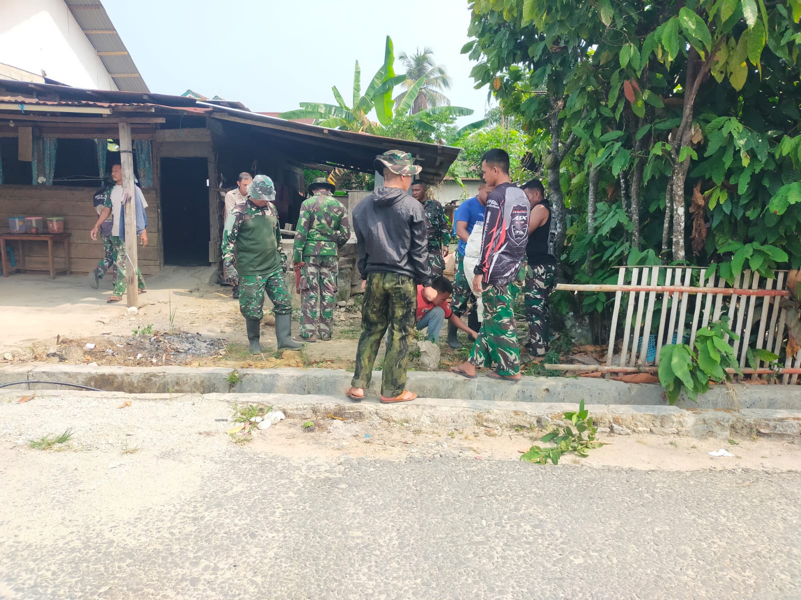 Kerjasama Satgas TMMD 130 Ciptakan Fasilitas Air Bersih untuk Masyarakat Poso