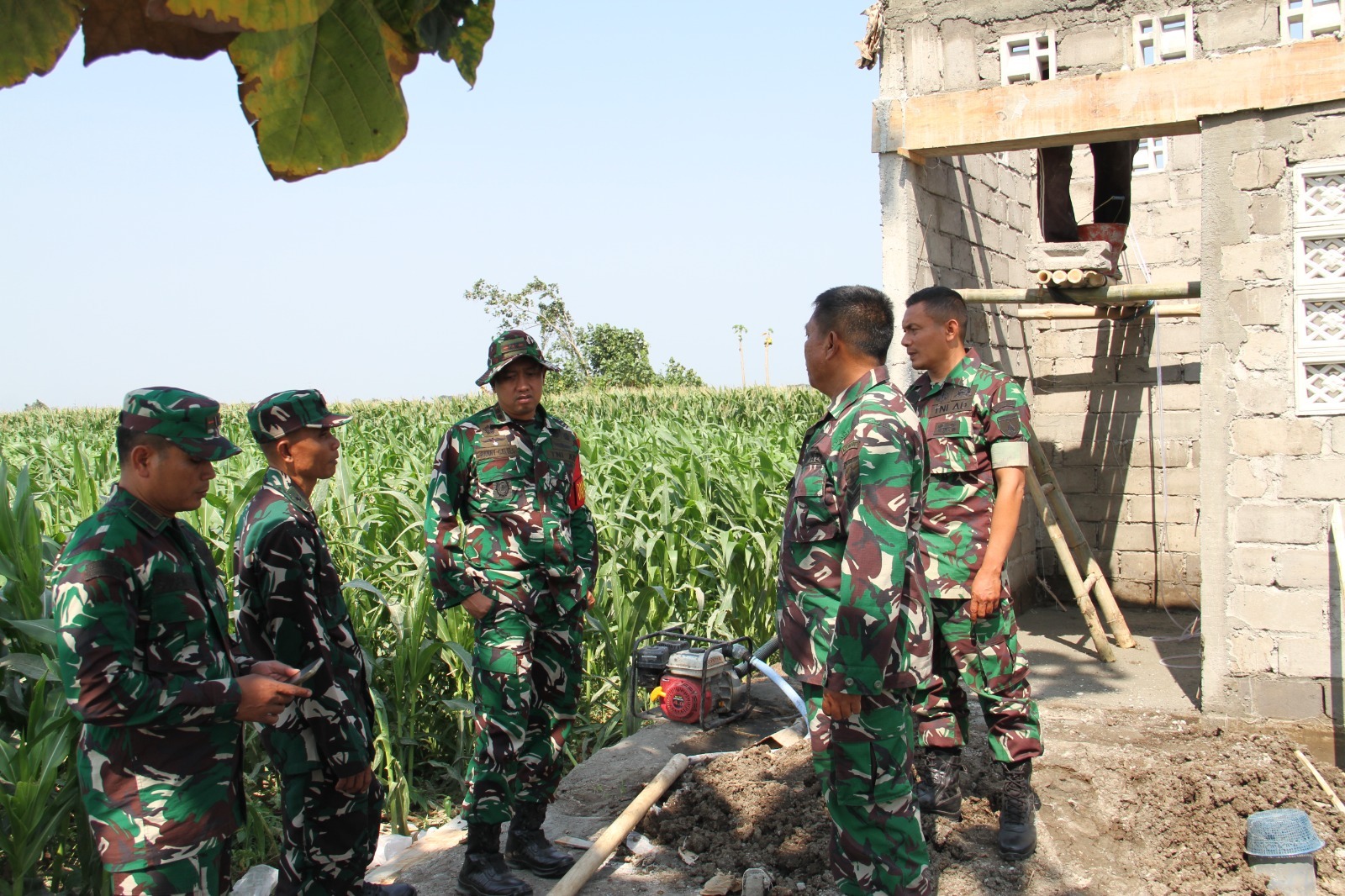 TMMD ke-130 Salurkan Irigasi Pompa untuk Cegah Krisis Air bagi Petani