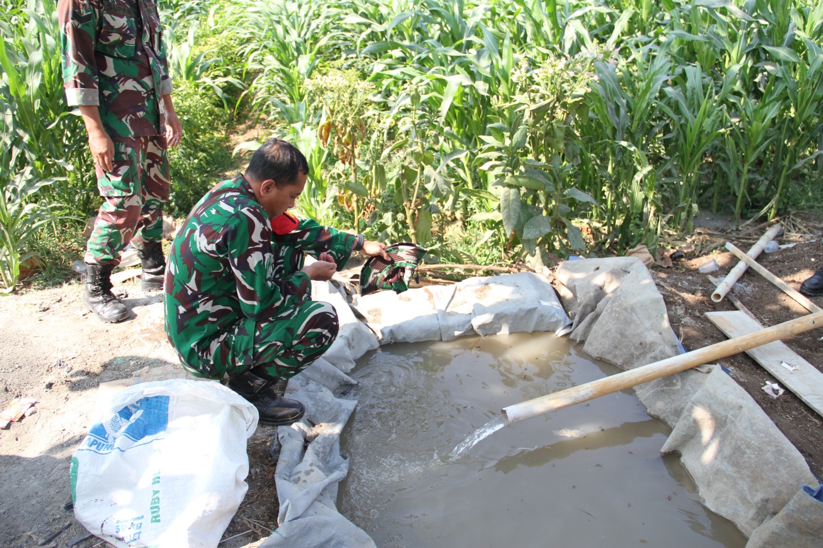 Strategi TMMD ke-130 dalam Meningkatkan Akses Air untuk Pertanian di Tulungagung