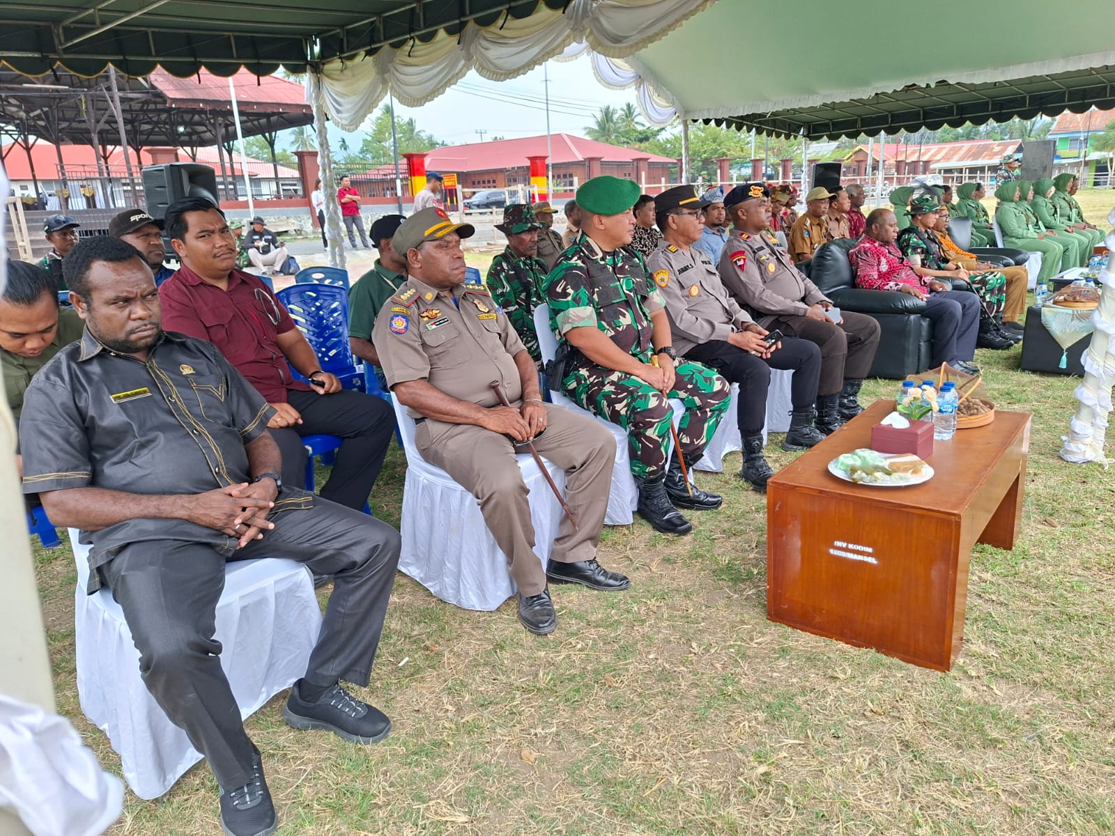 Sinergi Budaya dan Pemerintah Awali TMMD dengan Prosesi Adat Arfak