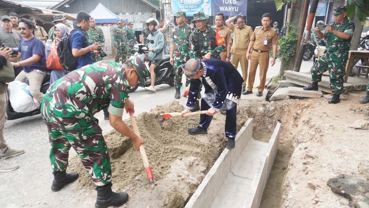 Pemerintah Kabupaten Tangerang Sambut Hari Jadi dengan Pembukaan TMMD 130