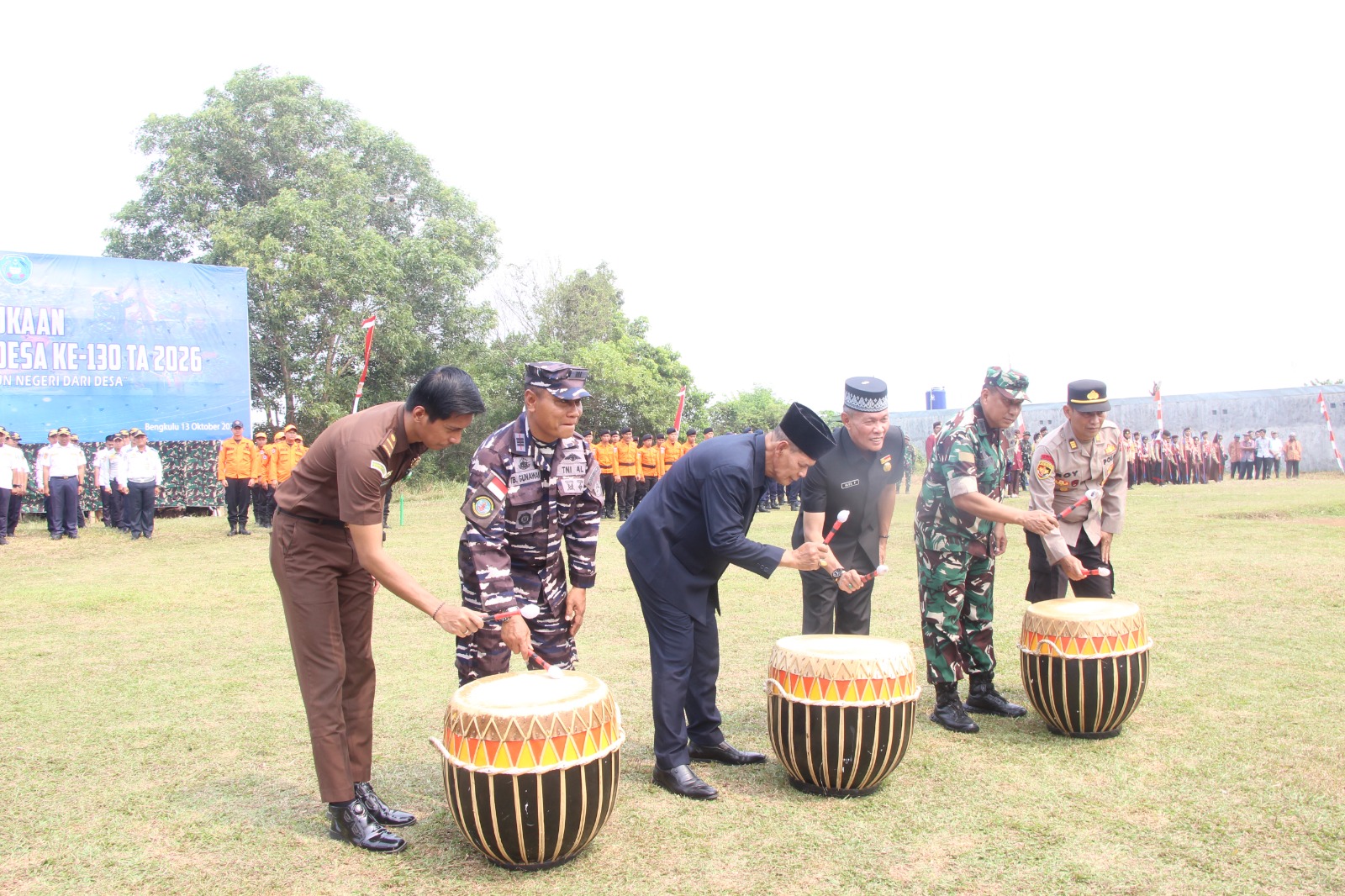 Momentum TMMD ke-130 di Kandang Limun untuk Pembangunan Desa di Bengkulu