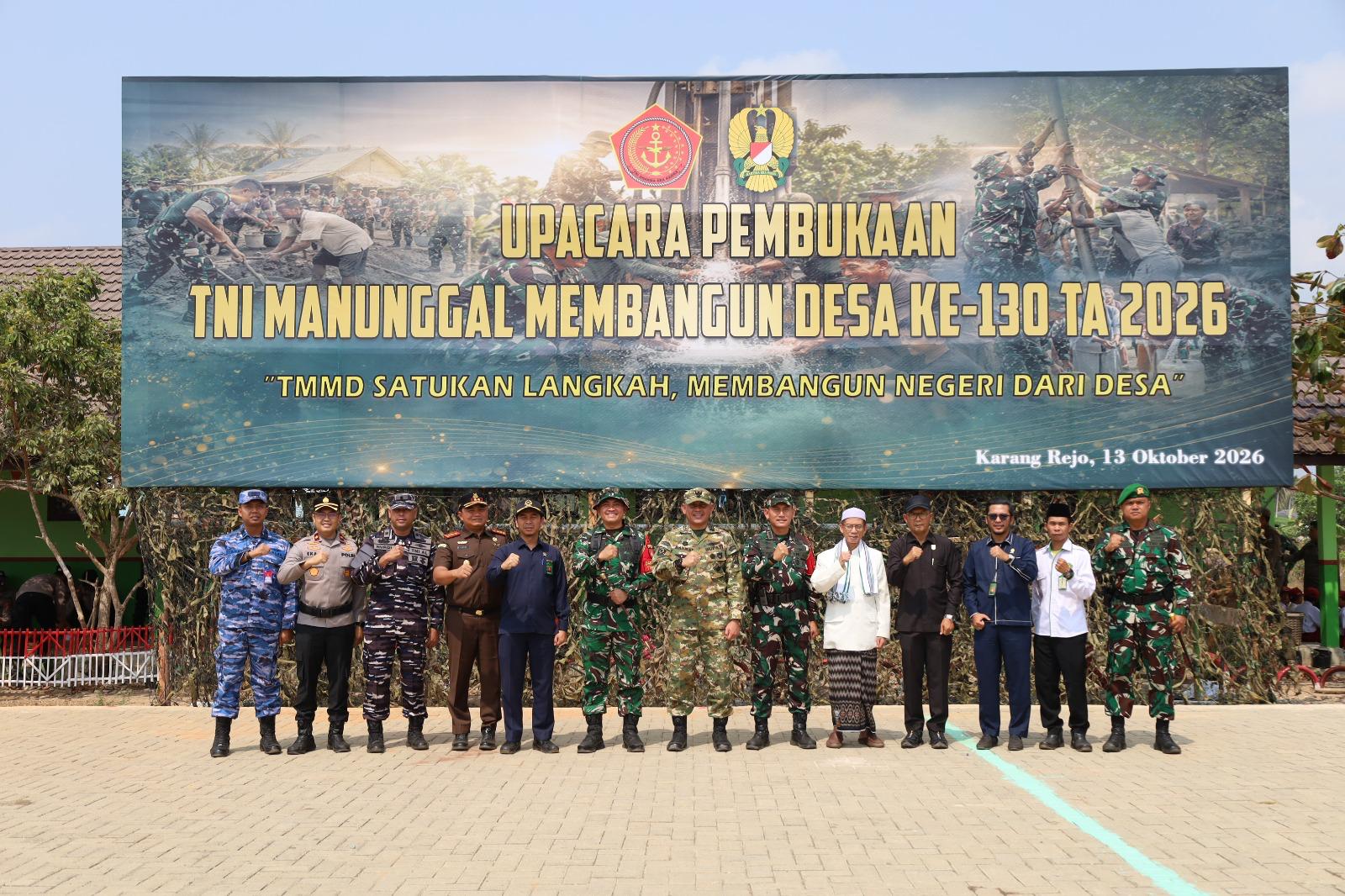 Kodim 1009 Tanah Laut Inisiasi TMMD Ke-130 untuk Pembangunan Pedesaan