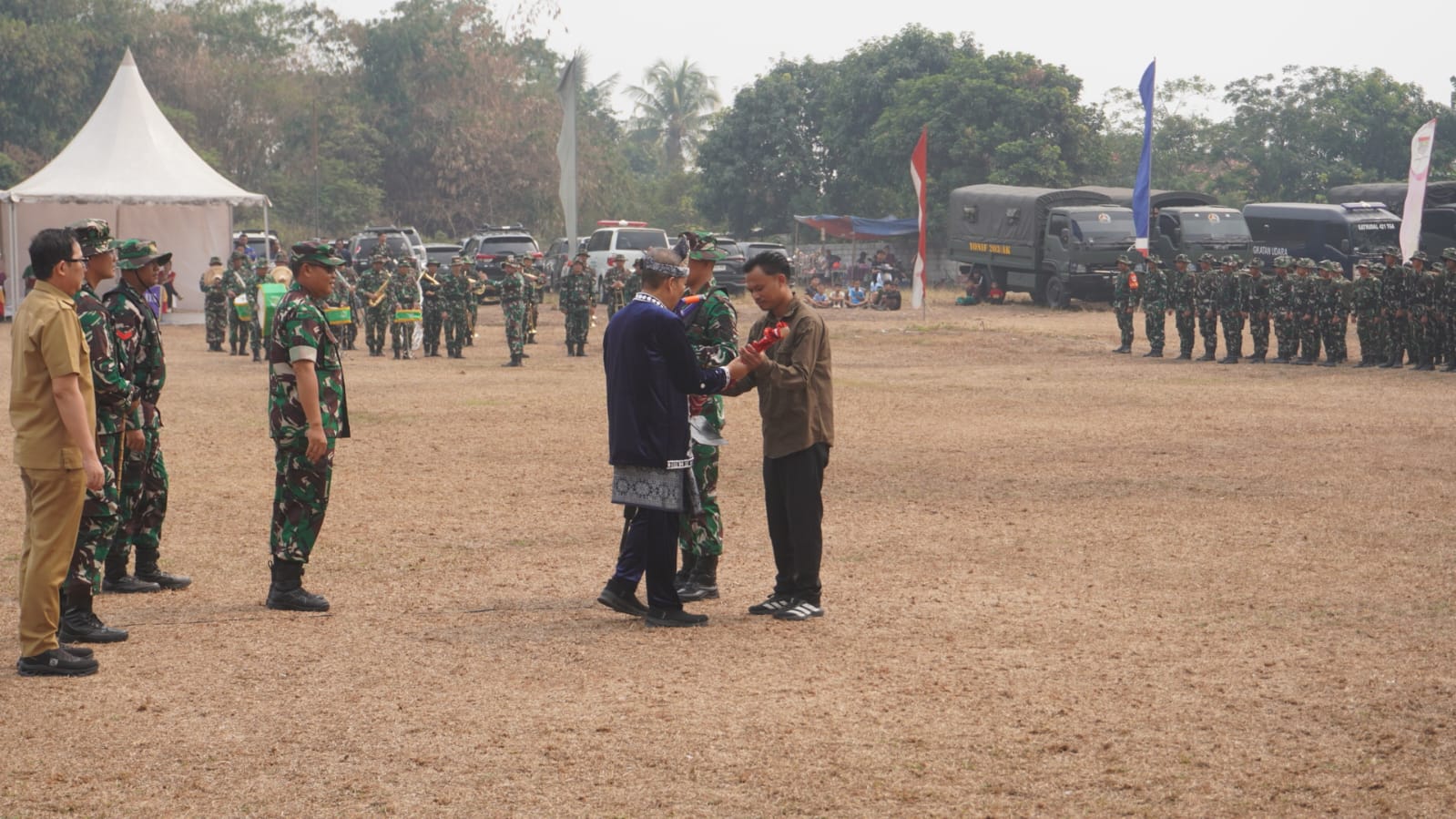 Pembukaan TMMD ke-130: Alat Kerja Diberikan untuk Mendorong Pembangunan Desa