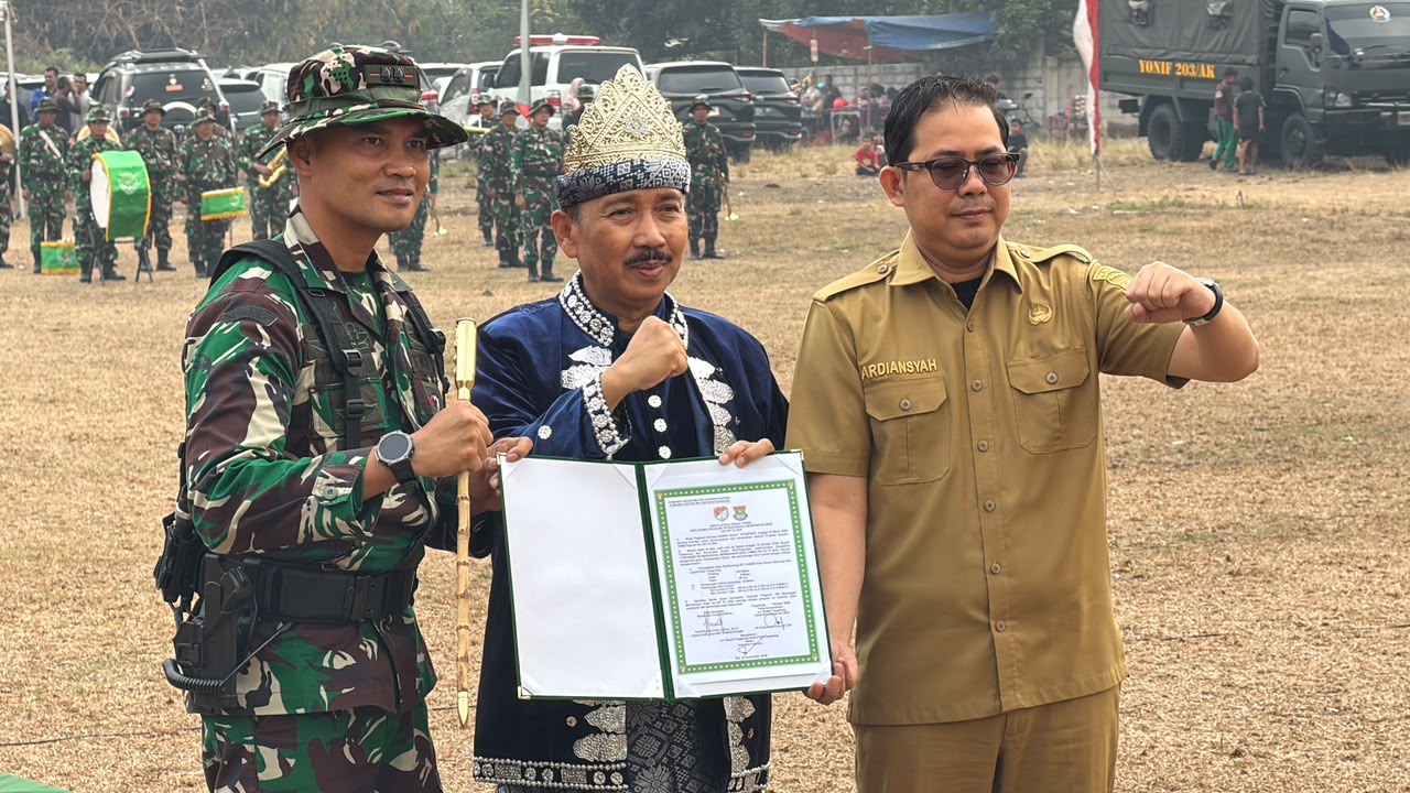 Transformasi Infrastruktur Kampung Bendung Dengan Betonan Jalan 872 Meter